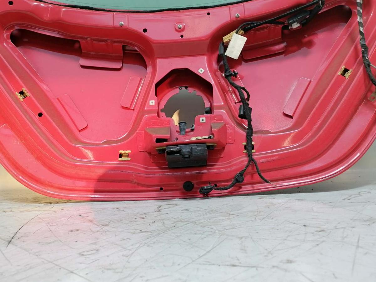 VW New Beetle original Heckklappe mit Heckscheibe LG3L Rot Uni Bj.2000